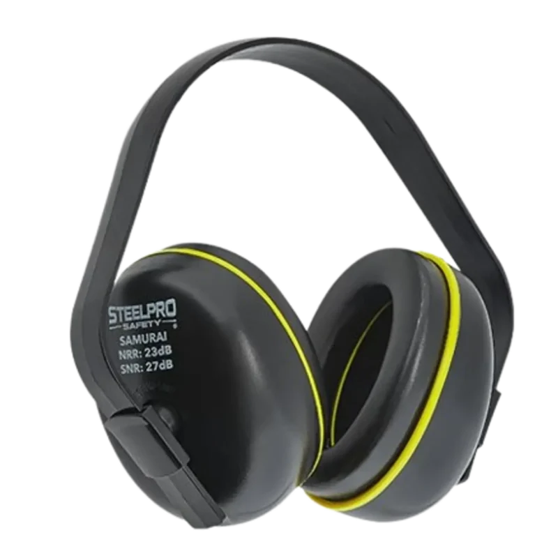 PROTECTOR AUDITIVO TIPO COPA MARCA STEELPRO REFERENCIA SAMURAI 23 DB Y ES DIELECTRICO